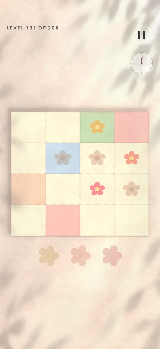 A sheet mid-fold